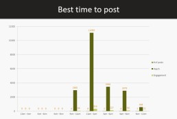 AgoraPulse best time to post