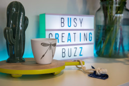 So Buzzy - busy creating buzz