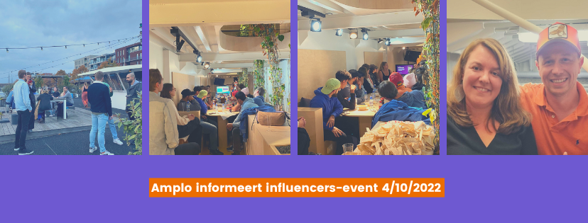 Amplo informeert influencers-event